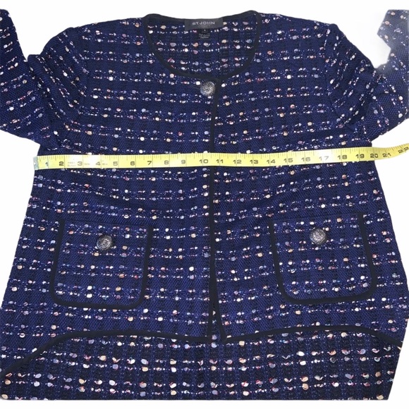 St. John wool blend jacket. - Picture 5 of 6